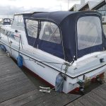 Princess 32 motorboot polyester. 2 volvo penta heckdrive inboord