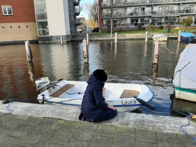 Polyester sloep inkoop leiden